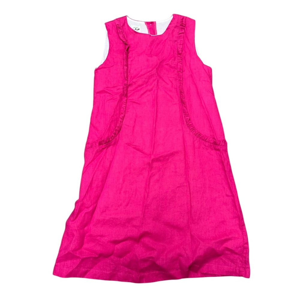 The Oaks Apparel Fuchsia Ruffle Dress